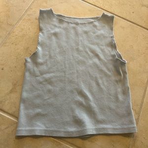 Brandy Melville O/S Baby Blue Tank Top